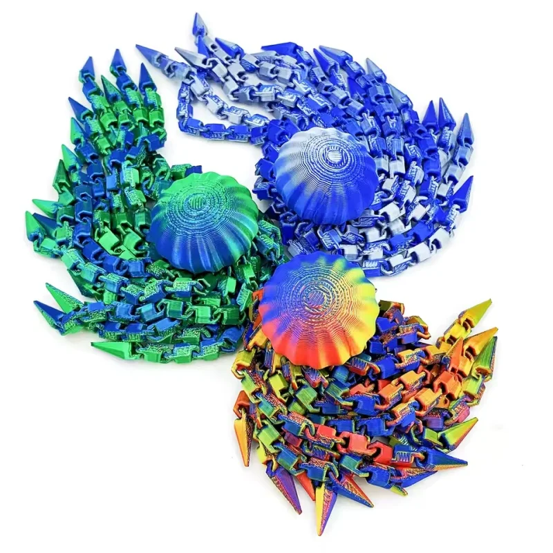 3Dprinted cute octopus Movable Joints Ornament Creative Home office Decoration,festival Party Surprise Decor,Adult Festival Gift