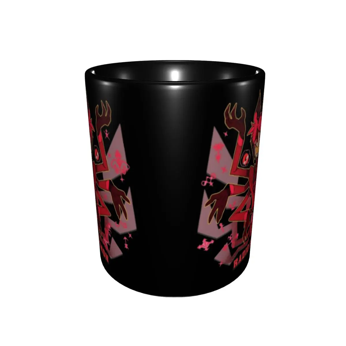 Hazbines Hoteles Alastor Vox 2 Gift Mugs for Women Men Fun cartoon cartoon Coffee Cup Christmas Present for Home