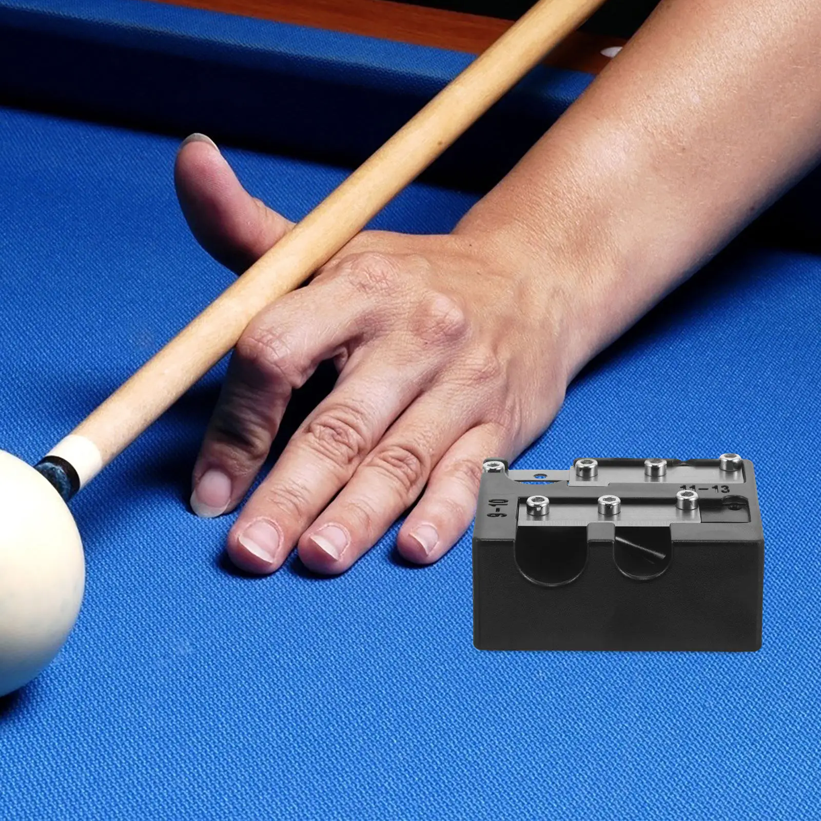 

12in1 Billiard Cue Tip Repair Tool Portable Pool Cue Tip Replacement Kit for Billiards Maintenance Accessories