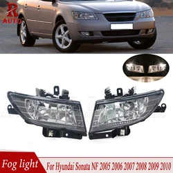 Fog Lamp Assembly For Hyundai Sonata NF 2005-2010 Front Bumper Fog Light With Bulb Foglamp Foglight 92201-3K000 92202-3K000
