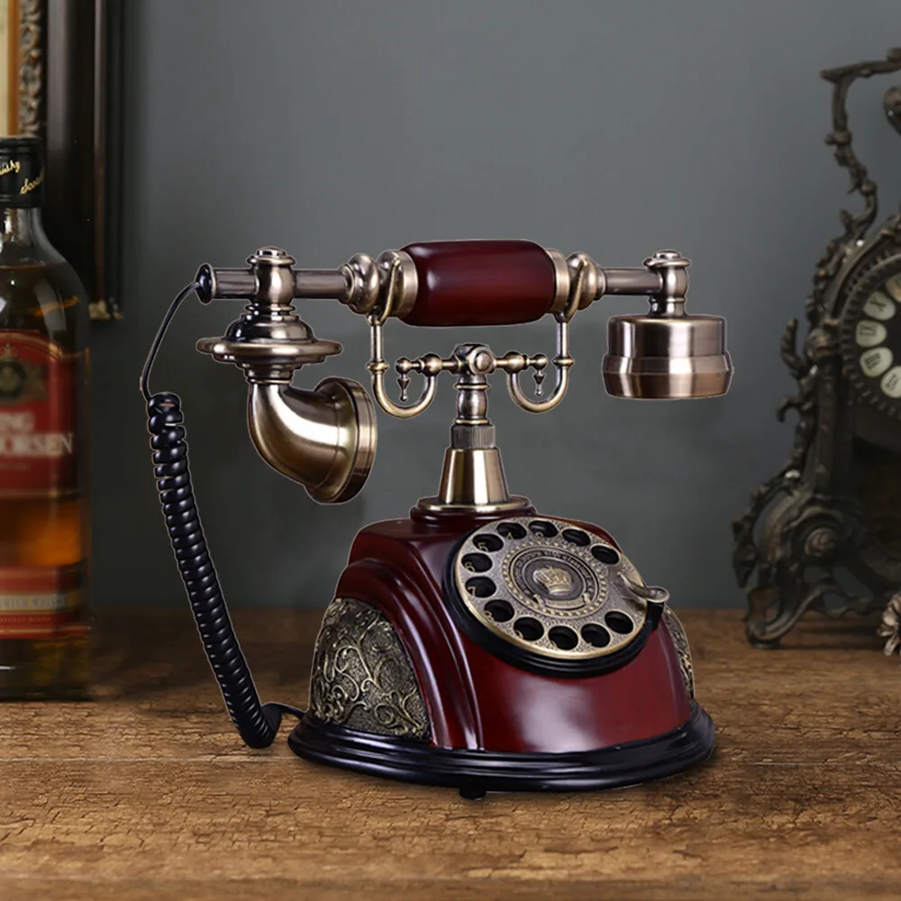 

Vintage Rotary Dial Telephone, Rotary Dial Phone, Working Retro Old Fashioned Telephone, Clear Calls, Volume Control