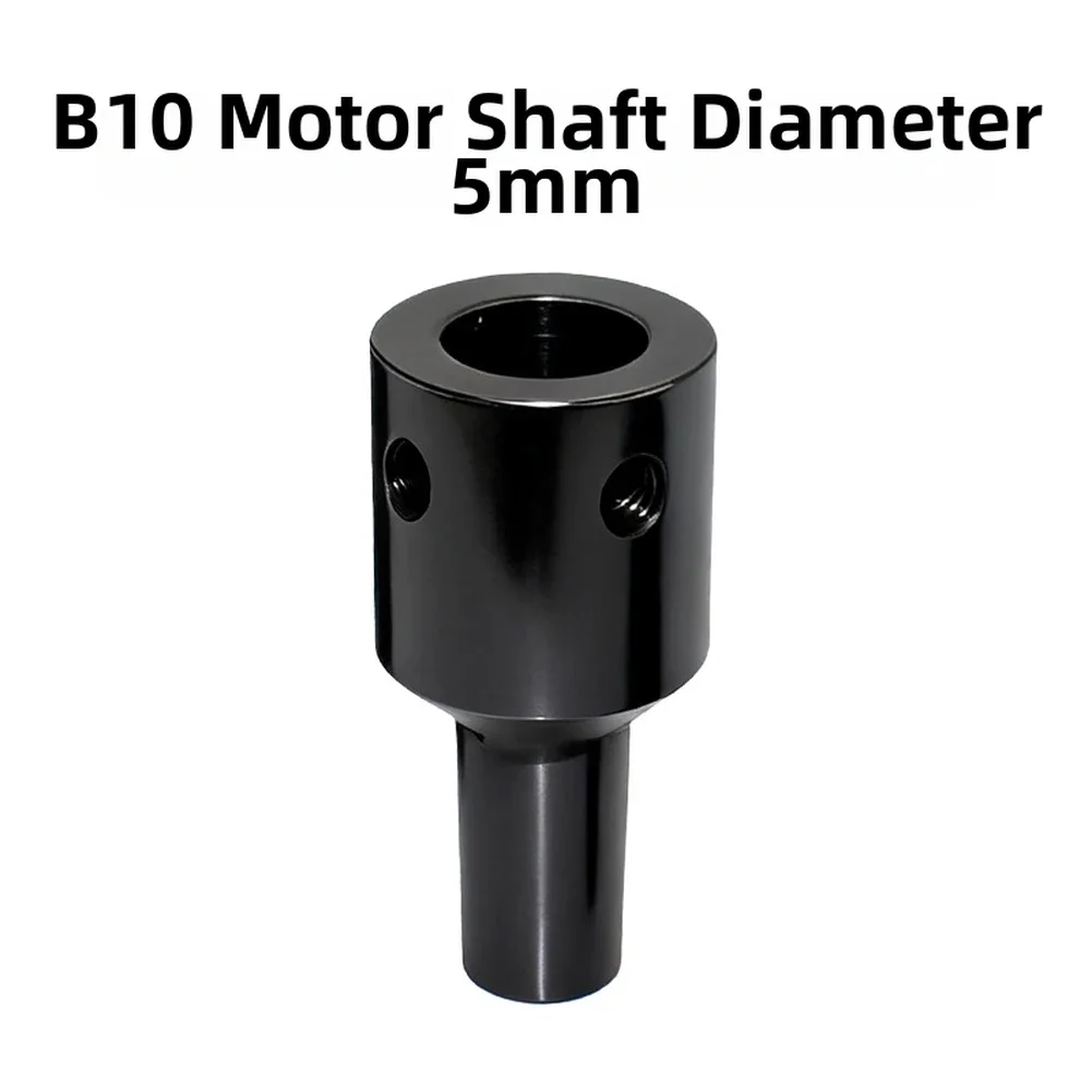 B10 Drill Chuck Coupling Sleeve With Side Hole Locking For Secure Motor Shaft Fastening 4/5/6/8/9/10/11/12mm Forged Steel