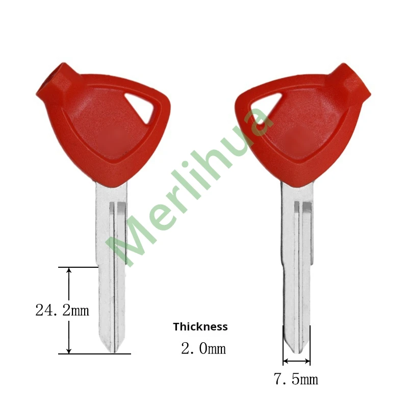 Suzuki motorcycle key, suitable for: Suzuki Guosan New Neptune Ruby Tianyu Tianlongxing with magnet motorcycle key embryo/handle