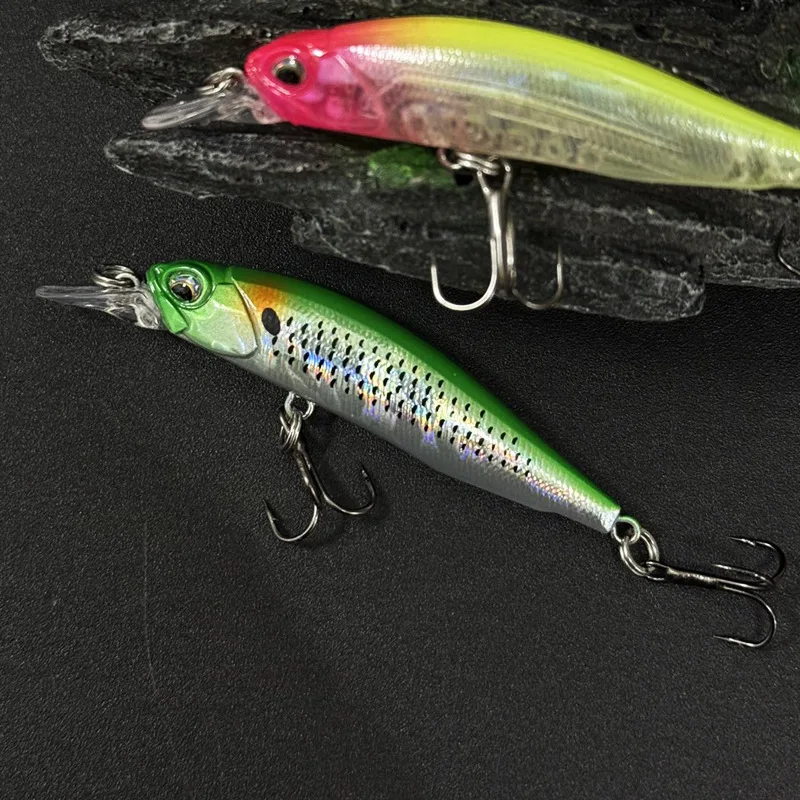 BILLINGS 1 Stück schwimmender künstlicher Köder – 63 cm/5,2 g Mikro-Angelköder für Süß- und Salzwasser, praktisches Angelzubehör – Detail 22