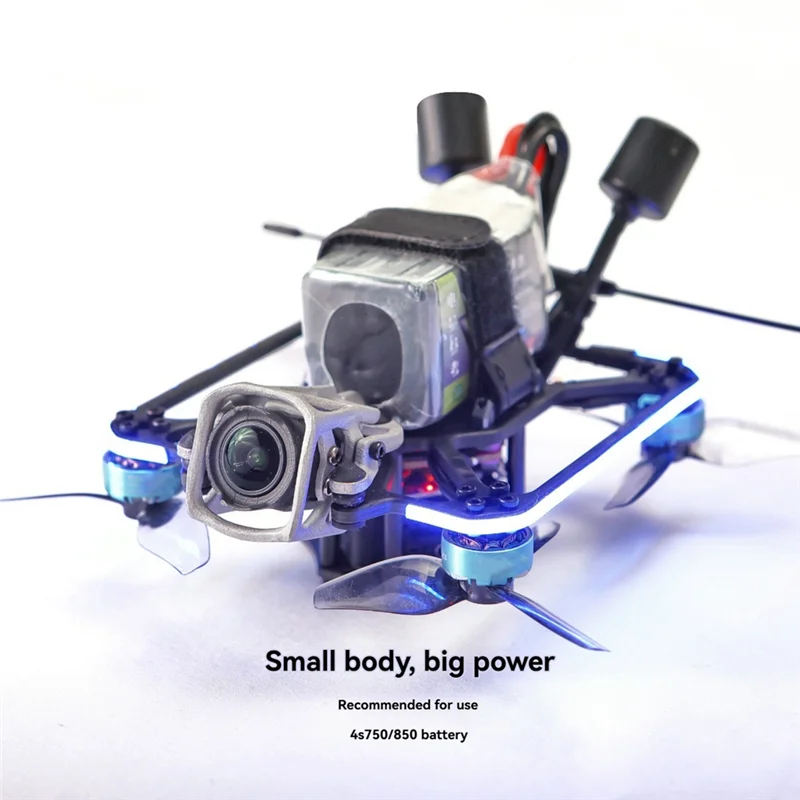 -A96Z 2.5Inch FPV Frame Kit Compatible With O3/O4 Pro Air Unit VTX Drone Parts Super Shock Absorption