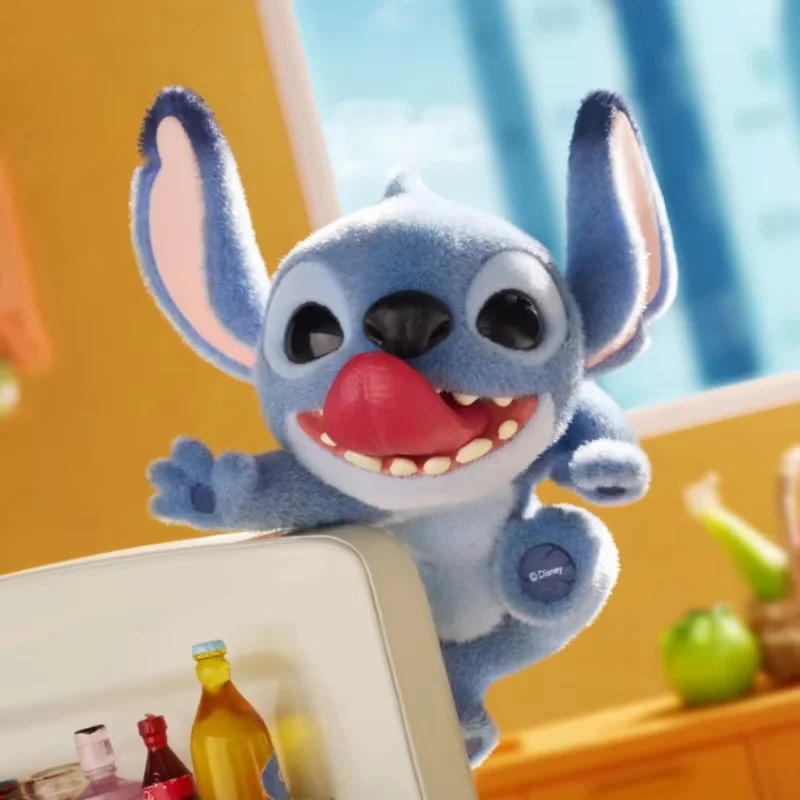 New Genuine Stitch Ohana Means Family Series Blind Box Trendy Collectible Figurines Kawaii Girl'S Gift Desktop Ornament