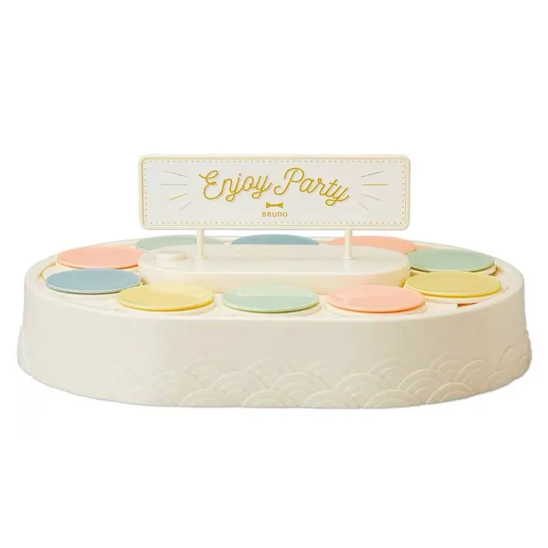 A27F-Automatic Rotating Dessert Table Rotary Sushi Machine Turntable Display For Cupcakes Macarons Cakes Wedding Showcases