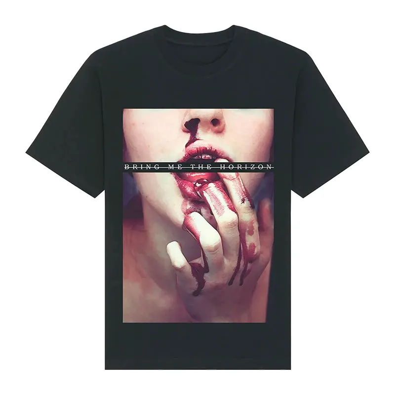 Hot 2026 Bring Me The Horizon Graphic Cotton T-shirt Unisex Summer Short Sleeve Fashion Brand Tee Luxury Casual Vintage Tees
