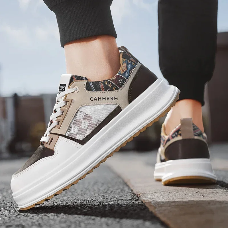 

Универсальные мужские кроссовки для отдыха, мужские легкие удобные спортивные прогулочные туфли, модные высококачественные легкие удобные прогулочные туфли