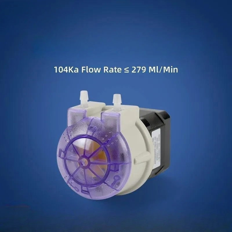 for 104KA Mini Micro Peristaltic Pump Metering Small Laboratory DC 12V 24V Self Priming