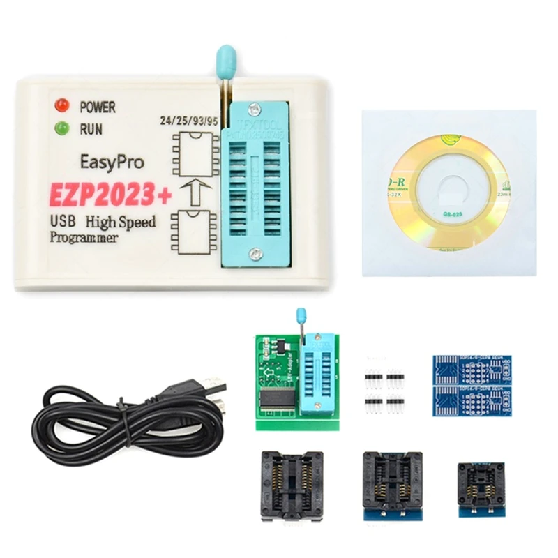 EZP2023 White Programmer EZP2023 Compiler Support 24/25/93/95 EEPROM 25 Flash Bios Chip