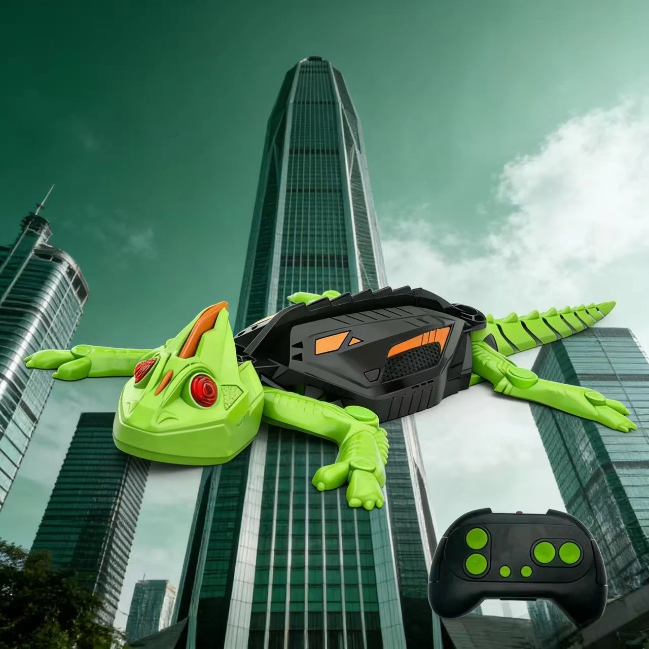 Bionische gekko-robot met afstandsbediening, beklimt glas en gladde muren, RC hagedisspeelgoed, kerstdecoratie must-have