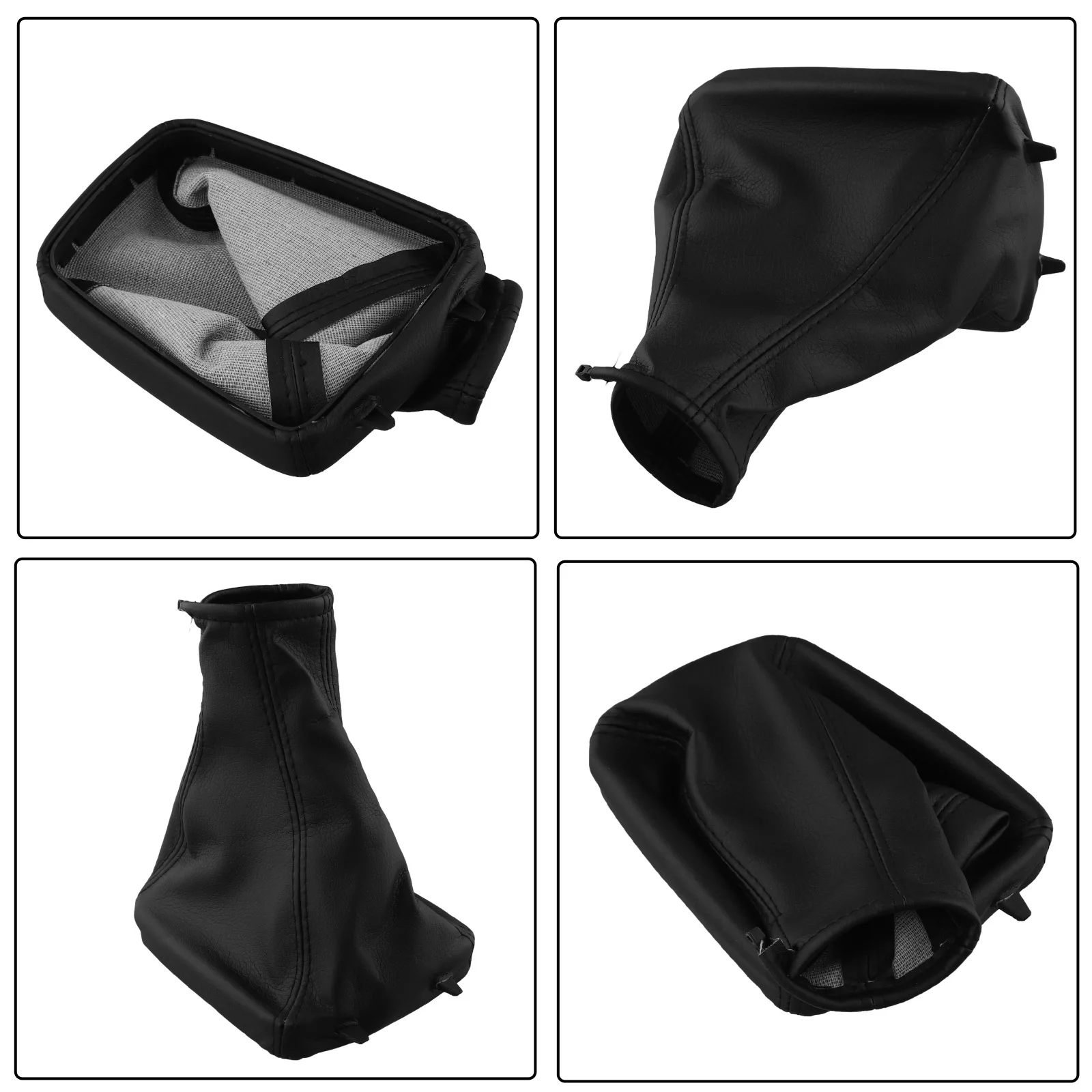Sleek Leather Car Gear Dust Jacket Compatible With For Opel For Vauxhall For MERIVA 2003 2010 Enhances Driving Experience