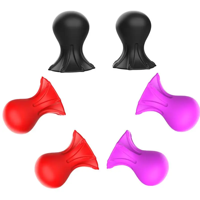1 Pair Nipple Pump Clitoris Vacuum Suction Massager - Adult Sex Toys for Women