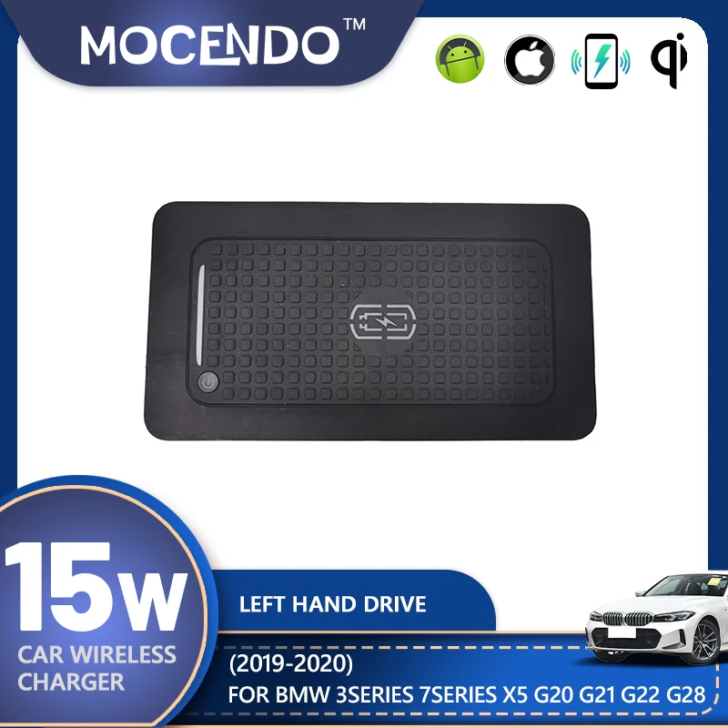 

For BMW 3 Series G20 G21 G28 2019-2020 wireless charger for car fit xiaomi,iphone phone car accessories car charger fast charger