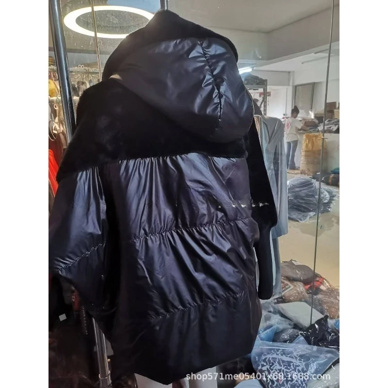 Women's Autumn Winter Tops Jackets Puffer Jackets Loose Fit Patchwork New Arrivals Minimalist Comfortable Stylish Niche Casual