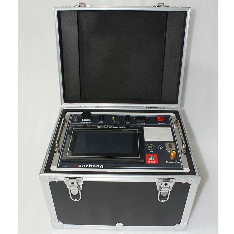 Huazheng Electric HZZGF-Z 120kv 5ma dc hipot tester Intelligent DC  high voltage generator