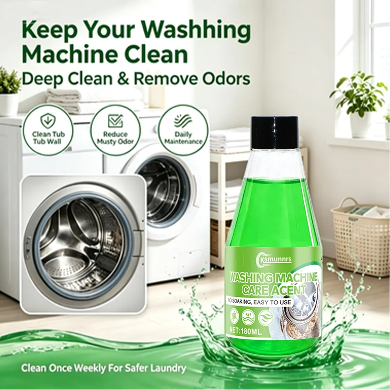 The washing machine drum's powerful detergent penetration makes it feel brand new, cleaner and more reassuring to use.