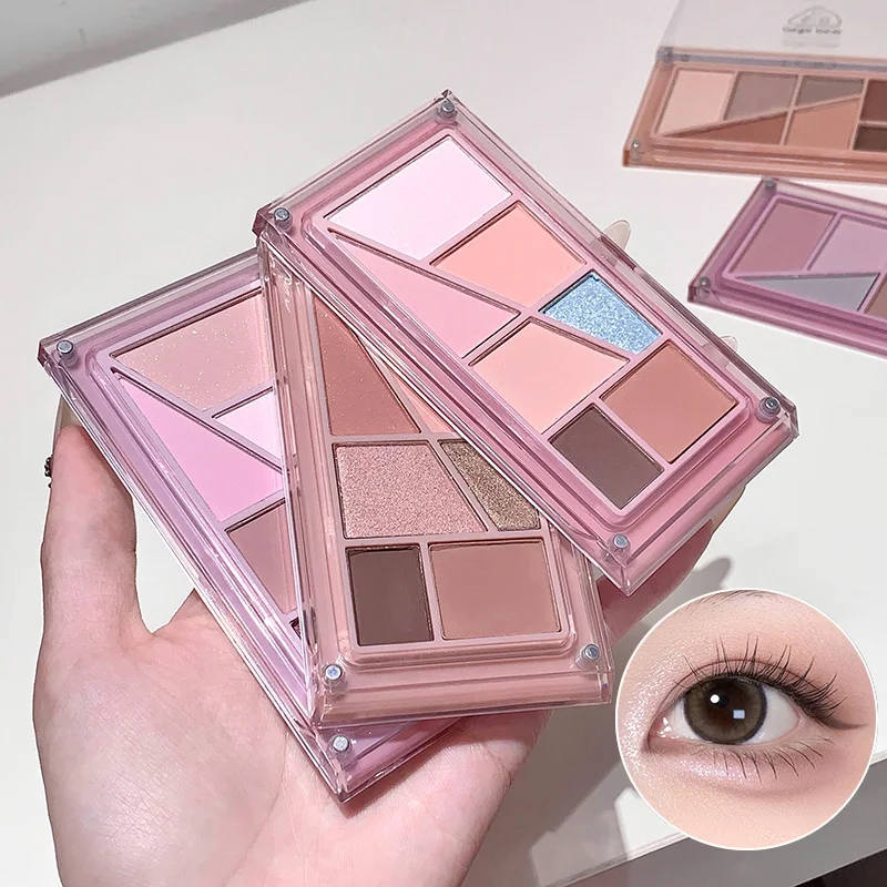 ゲゲベア マルチカラー アイシャドウパレット、細かい質感、デイリーメイク、高級アイメイク、長持ちするメイクに最適