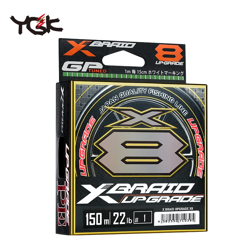 

Плетеная рыболовная леска YGK UPGRADE X8 PENTAGRAM, 8 жил, плавающая, из ПЭ, устойчивая к истиранию, для заброса, для морской и пресноводной рыбалки