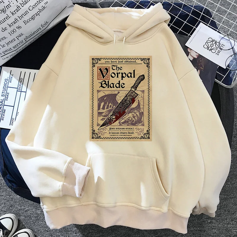 Alice Madness Returns Hoodies Male Ulzzang Streetwear Vintage Men Sweatshirts Manga Harajuku