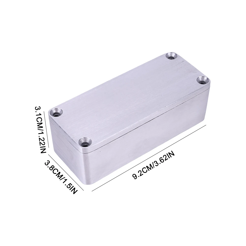 Guitar Effect Pedal Enclosure with Screws Effects Pedal Stomp Box Enclosure Die Aluminium Box Enclosures Guitar Accessories view 6