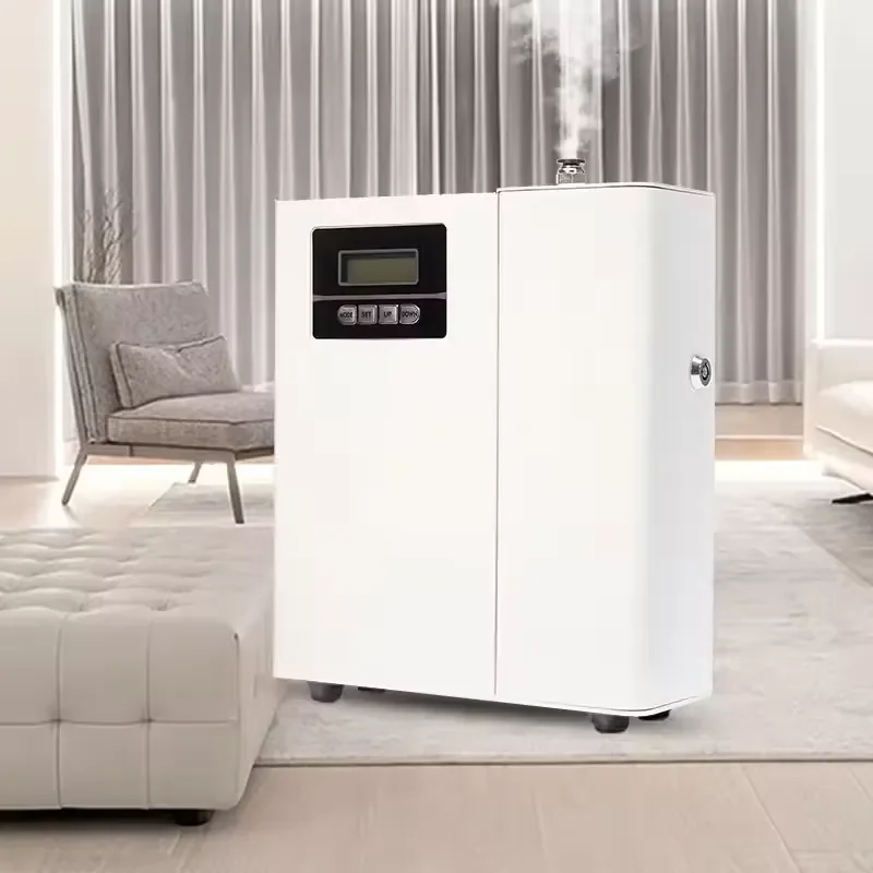 Professional Commercial HVAC Air Humidifier with Smart APP Control Electric Fragrance Oil Diffuser Canister Installation