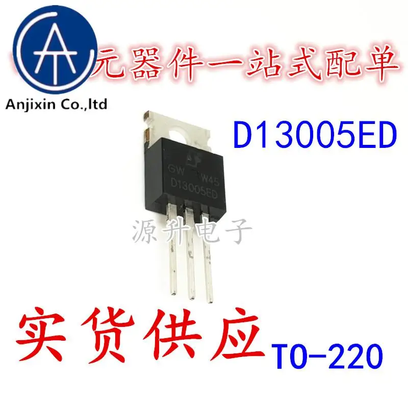 10 Buah 100% Asli Baru D13005ED Daya Transistor TO-220