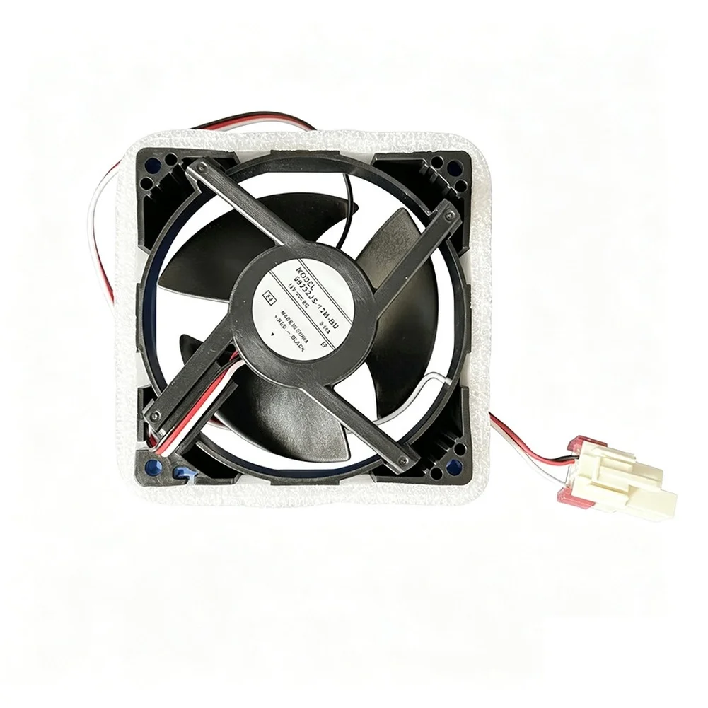 Low Noise DC Fan for For samsung Refrigerator 09232JS-12M-BU 10 cm x 10 cm x 3 cm Precision Fit Replacement Fan