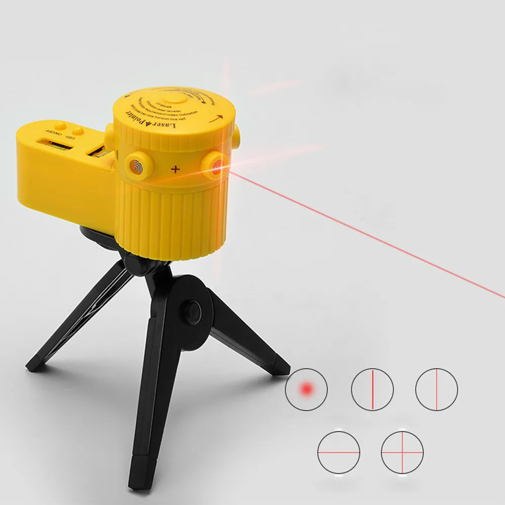 Imagem -03 - Régua de Nível Doméstico Multifuncional Régua Laser de Medição com Tripé Giratório Ferramentas de Nível Horizontal Ertical