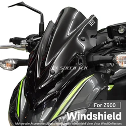 MK For KAWASAKI Z900 Motorcycle Accessories Front Windshield  Viser Visor Deflector Windscreen 2017-2019  Z 900