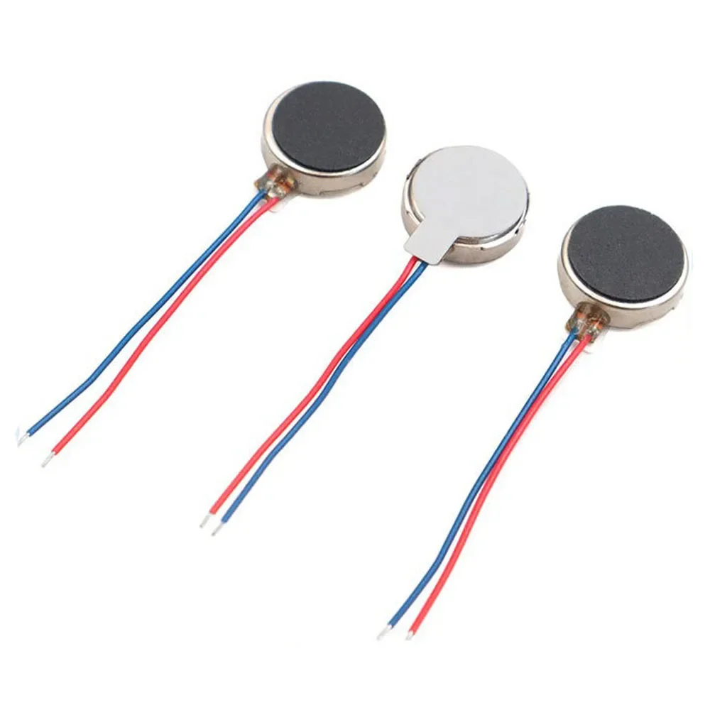 新しい 100 個/ロット 3V 10MM X 3.0MM コインバイブレーターマイクロモーターフラット 10mm