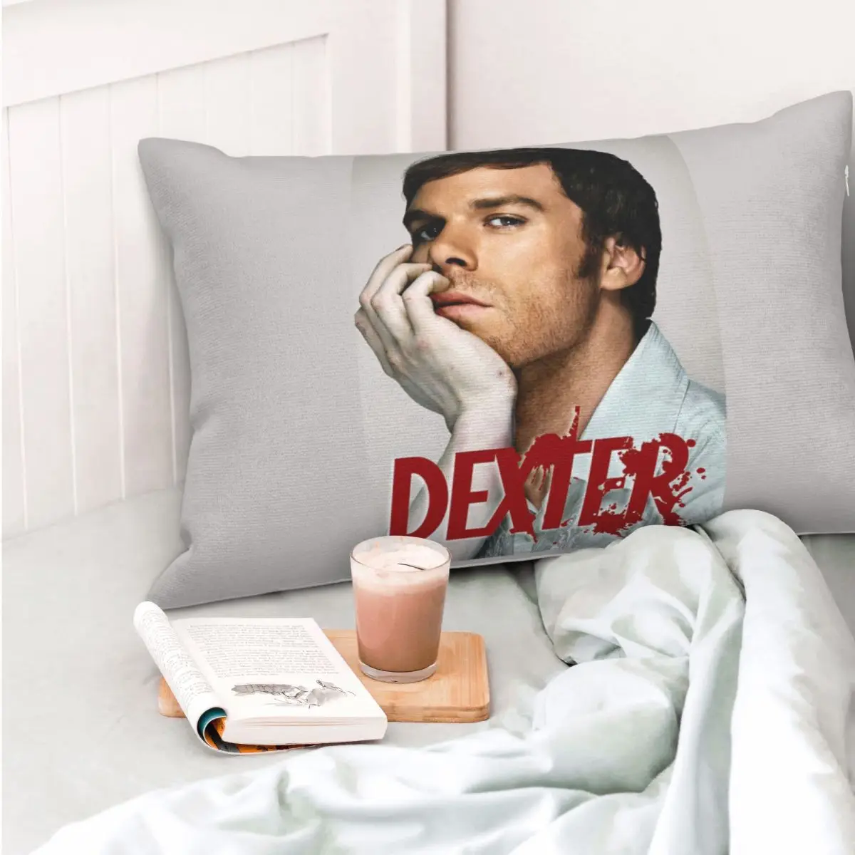 Dexter Morgan Movies Rectangle Pillowcase Cushion Cover Decorative Bedroom Bed Home Comfort Throw Pillow