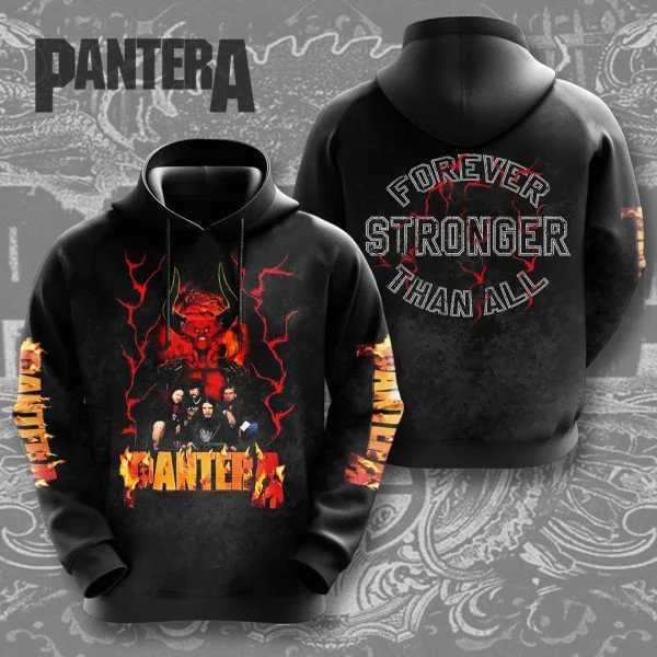 Popular Heavy Metal Rock Band Pantera Hoodies 3D Print Men/Women Tracksuit Sweatshirt Long Sleeve Hip Hop Hoodie Men\'s Hoodied