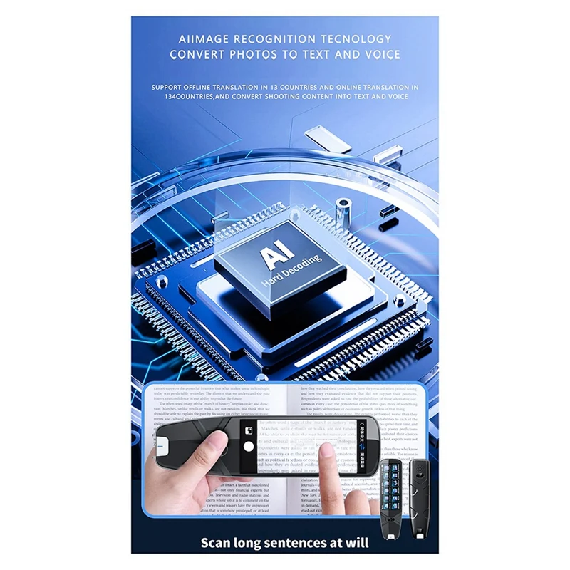 X7-Stylo de numérisation d'apprentissage pour enfants, point de lecture, WiFi, traduction anglaise, manuel de synthèse, nouveau