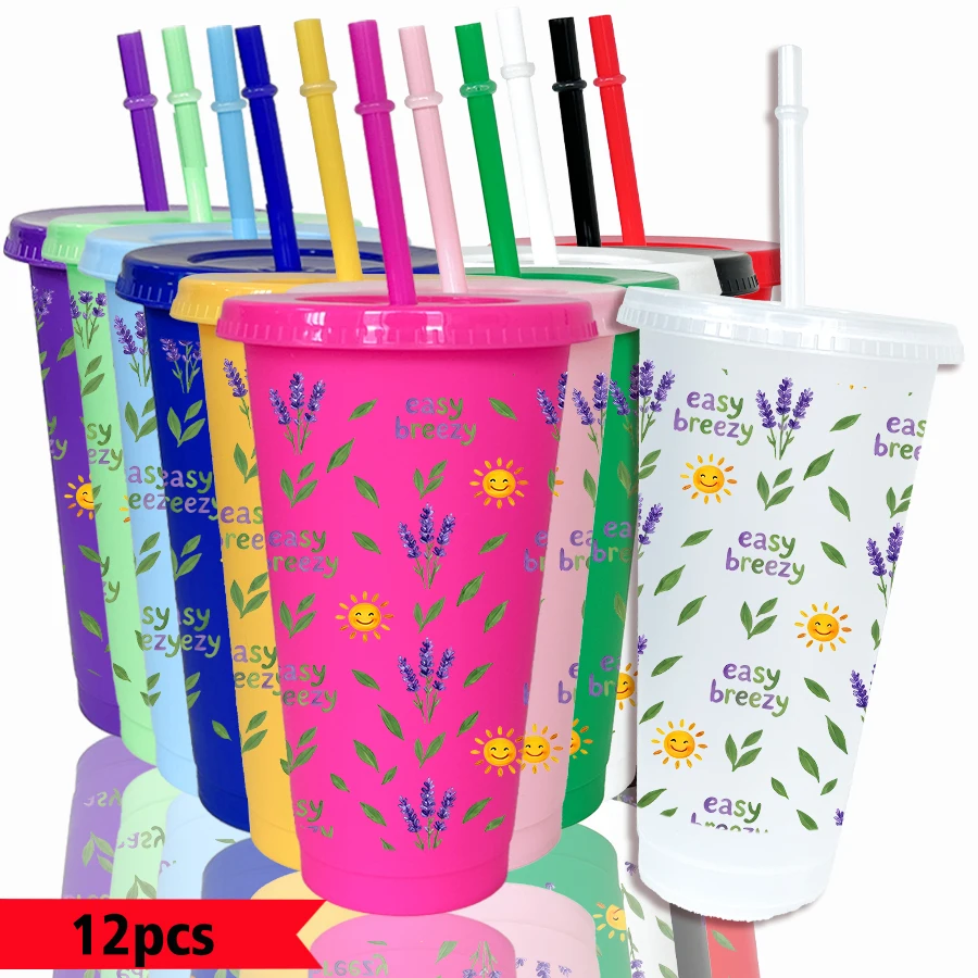 lot-de-12-gobelets-en-plastique-colore-de-26-oz-a-motif-feuille-de-lavande-pour-boissons-froides-ideal-pour-la-rentree-scolaire-et-les-cadeaux-d'anniversaire
