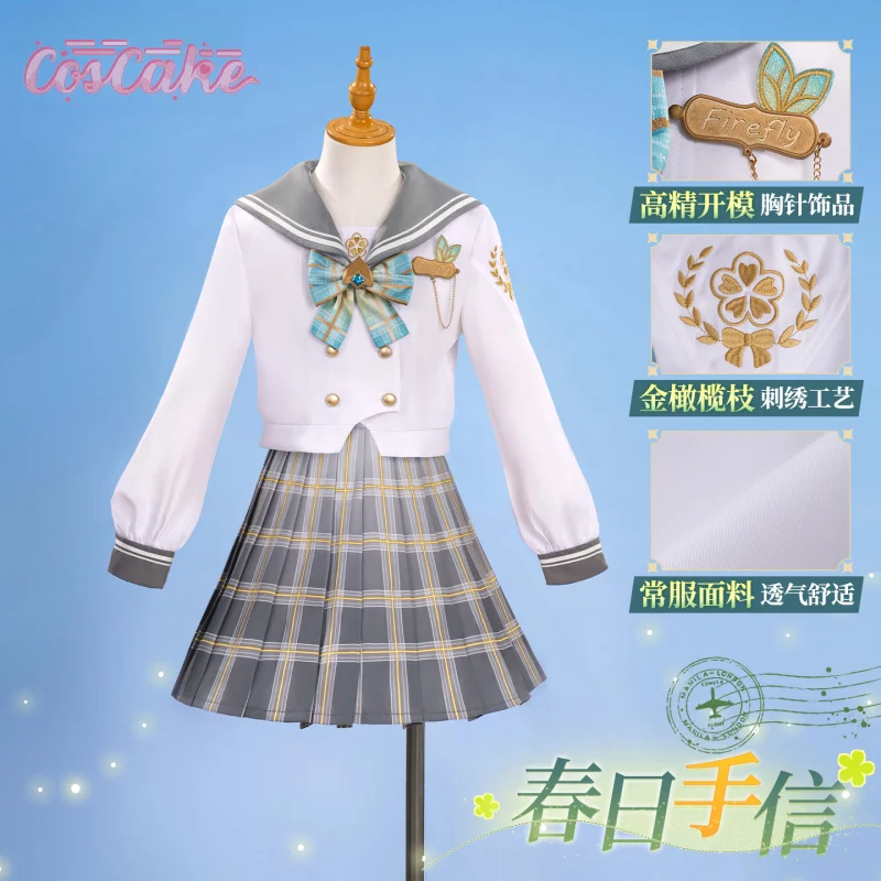 

Honkai：Star Rail Firefly Spring Gift Cosplay Costume Uniform Halloween Carnival Party Christmas Play Role Clothes Clothing
