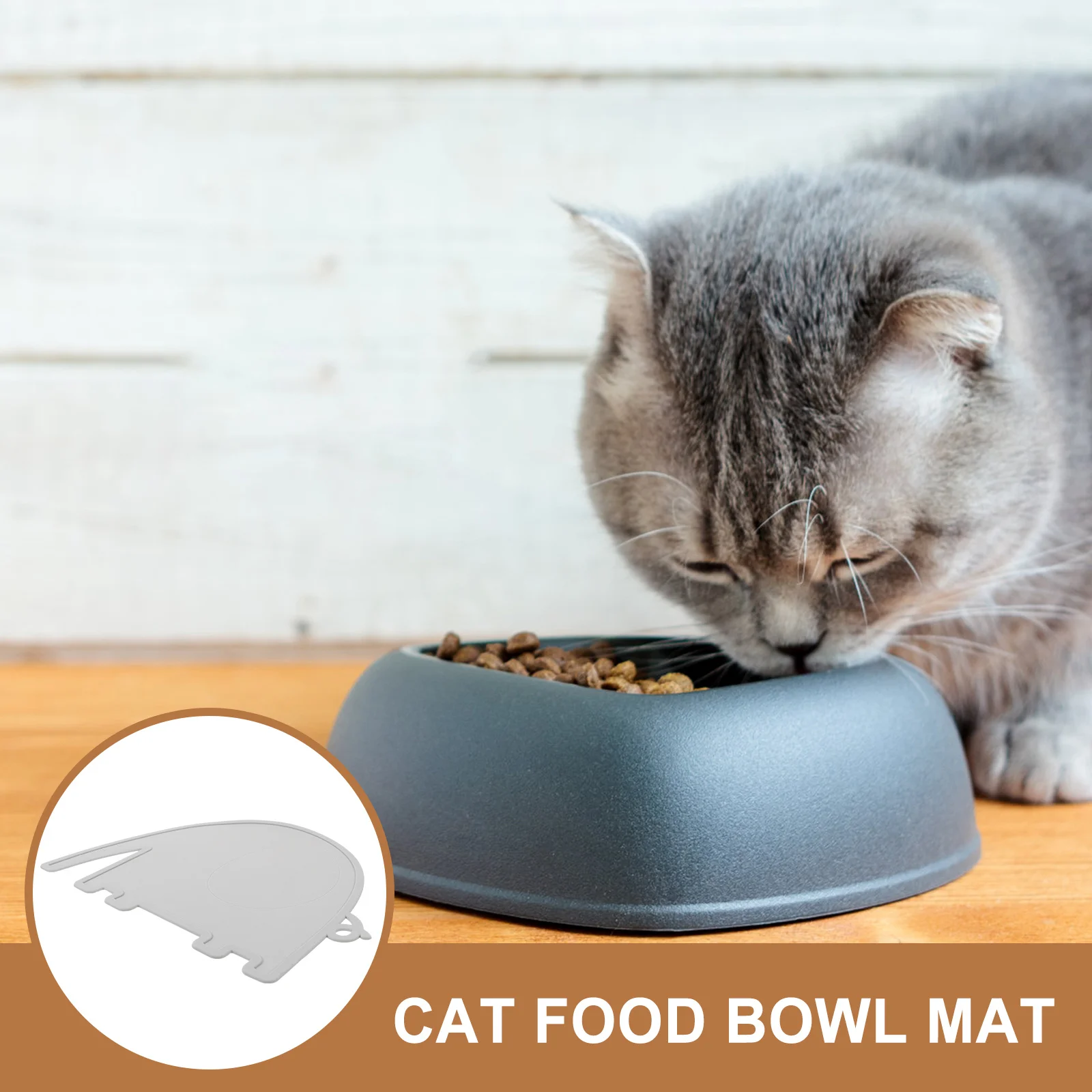 

Silicone Pet Feeding Mat Non-Skid Food Bowl Mat Leakproof Dog Cat Food Placemat Silicone Pet Placemat