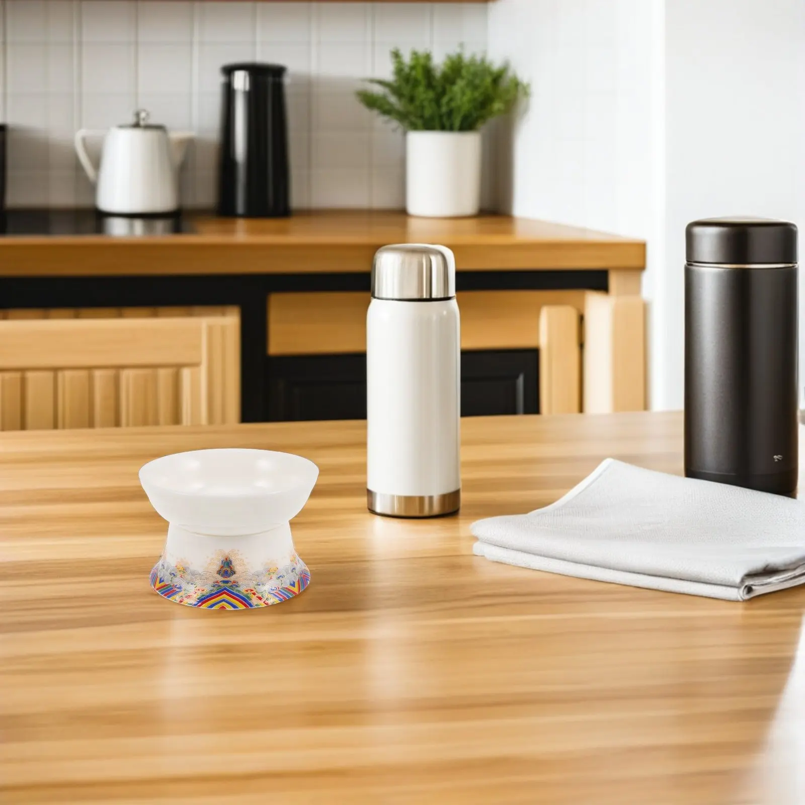 

Набор керамических фильтров для чая: фарфоровый заварочный чайник-инфузор с подставкой для рассыпных чайных смесей, мелкоячеистый, термостойкий, для чая Кунг-Фу