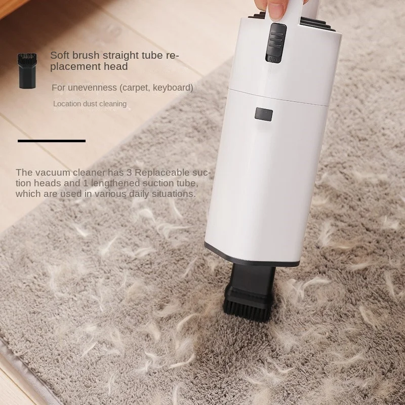 Pet Cleaning Products Dog Hair Suction Device Car Mounted Household Vacuum Cleaner Handheld Wireless Hair Suction Machine  Drop-