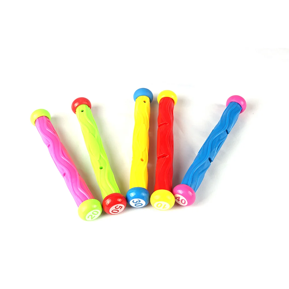 

5 PCS Diving Toys for Kids Swimming Stick Sticks Pool Suitable Playing Beginner Swimmer