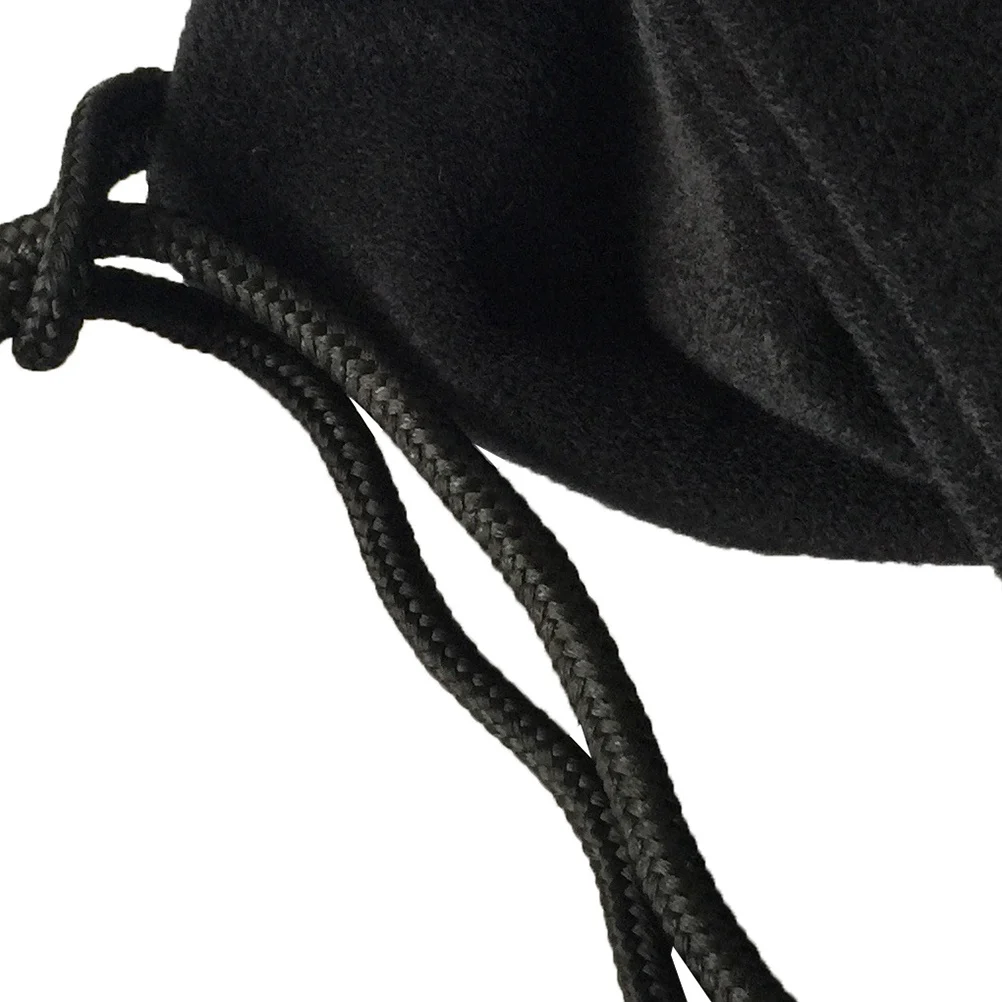 

1pcs Drawstring Bag Racket Storage Bag Large Drawstring Pouch Black For Shoes Jewelry Gifts Travel Organizer Bags
