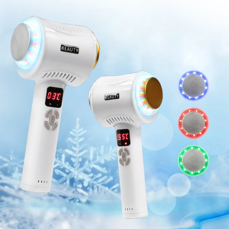 New Launch! Smart Color  Light Thermal Cooler for Instant Lifting, Pore Shrinking & Sunburn Recovery