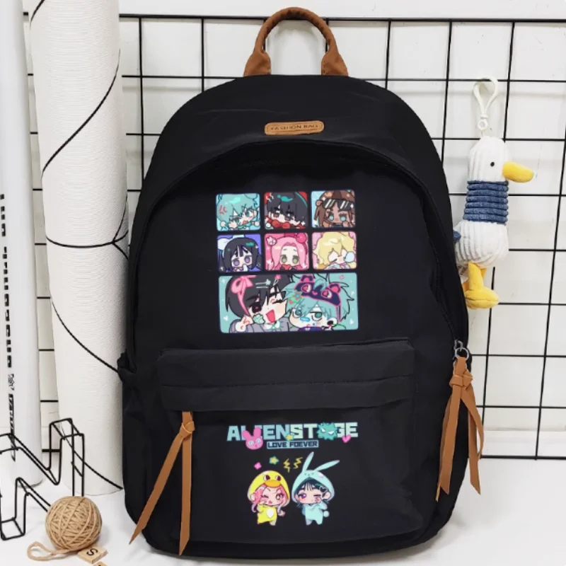 Anime Alien Stage Cartoon Bag Women Man Fashion Leisure Teenagers Student Backpack Handbag 1828