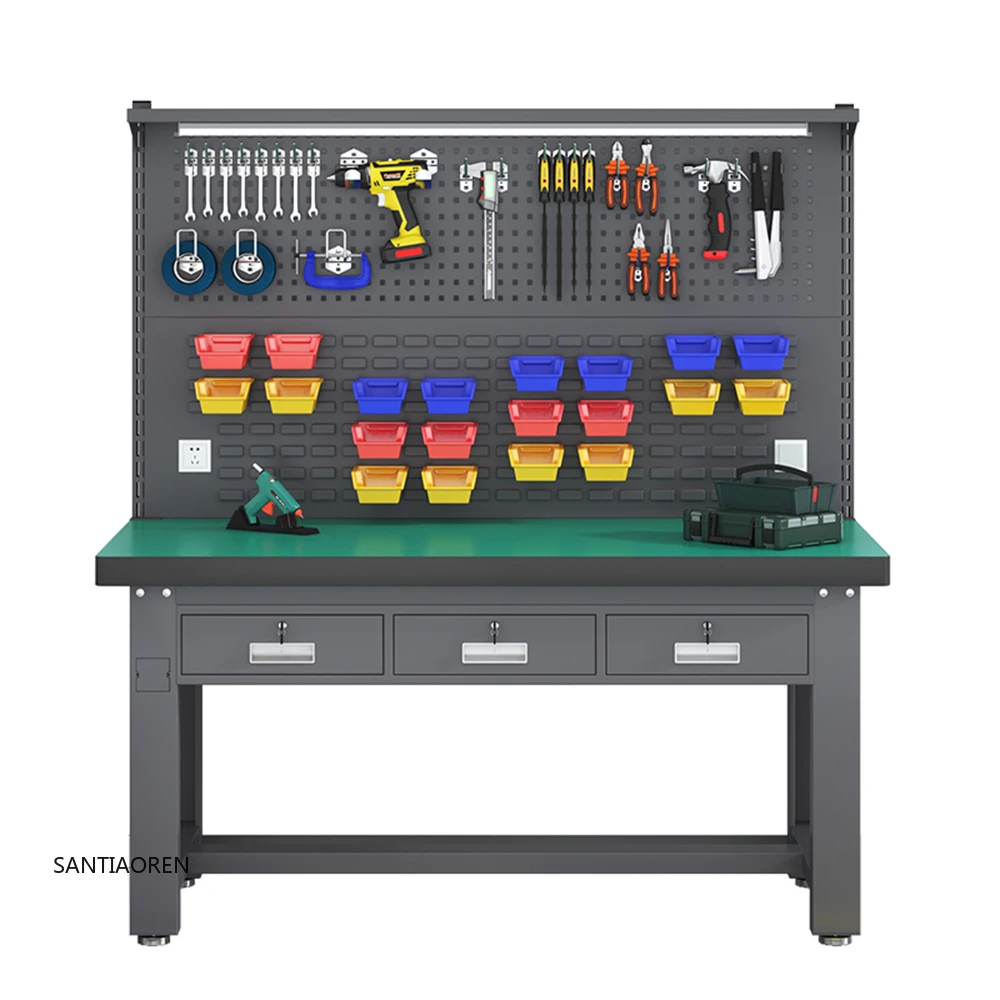

2025Heavy-Duty Multifunction Workstation Height-Adjustable Workbench Table for Tool Cabinets Customized OEM & OBM Support