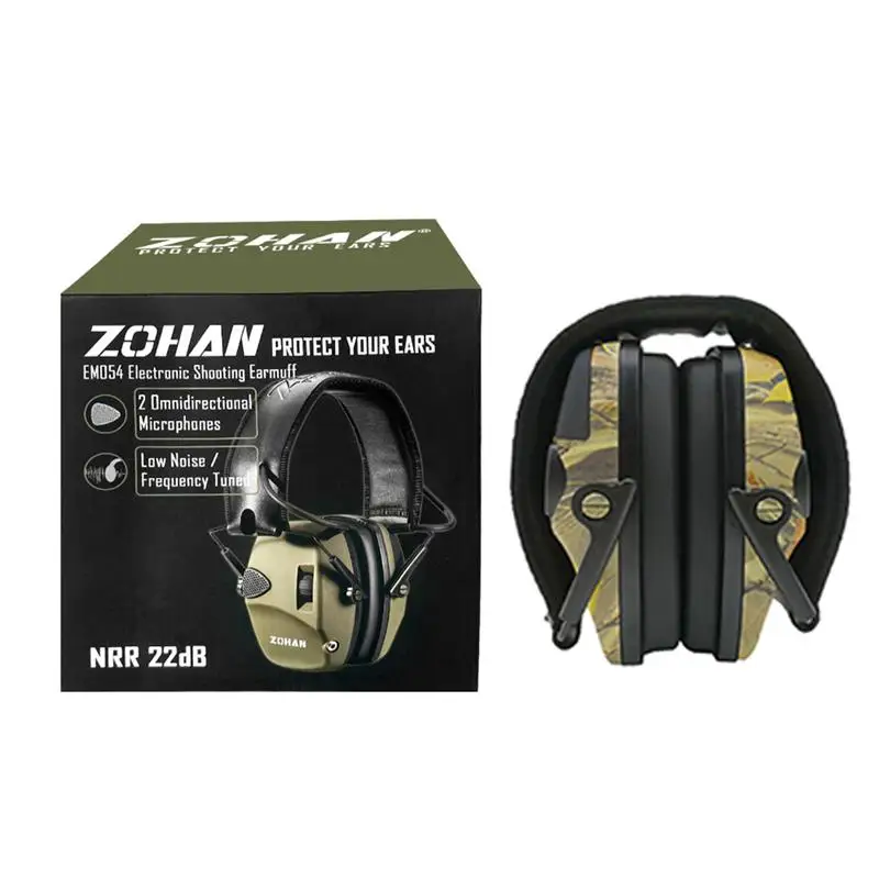 To Tactical anti-noise Earmuff for Hunting shooting headphones Noise reduction Electronic Hearing Protective Ear Protection