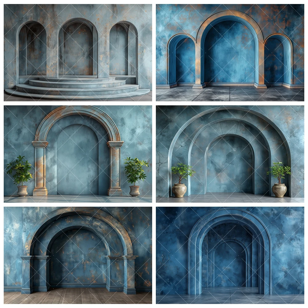 Retro Palace Arch Adult Wedding Baby Kid Gifts Birthday Party Banner Backdrop Custom Kid Room Photo Poster Decor Wall Background