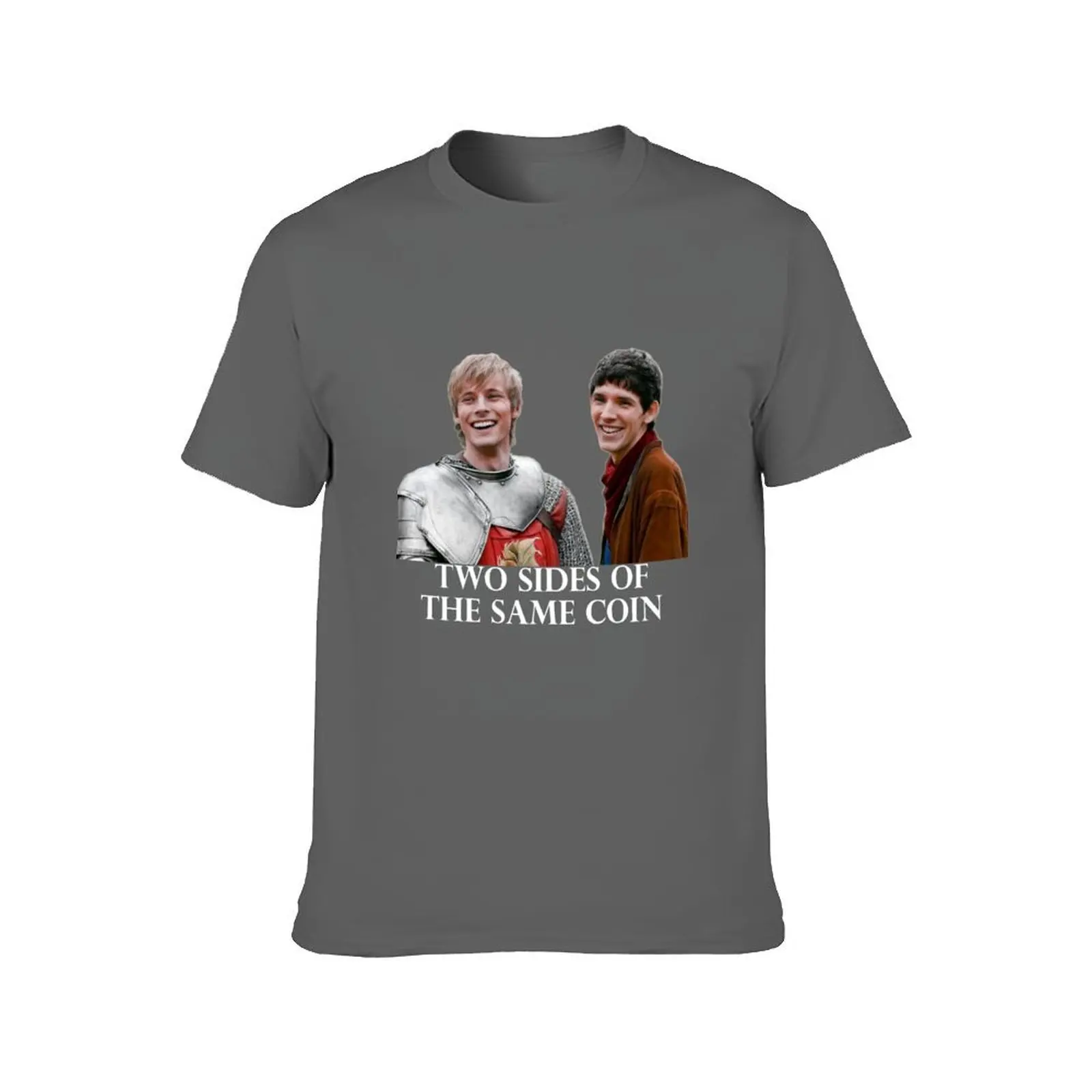 merlin and arthur (bbc) T-Shirt man t shirt heavy cotton t shirts for man pack white t shirts for man cotton T-Shirt