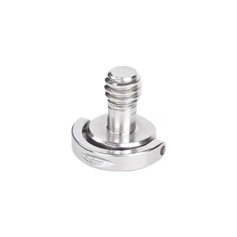 1/4 stainless steel camera screw for silver screw accessories on camera and tripod quick mount plates