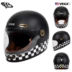 USA VEGA Original Motorcycle helmet Full face helmet ECE DOT Approved Off road Racing Cascos para moto capacete Casco moto